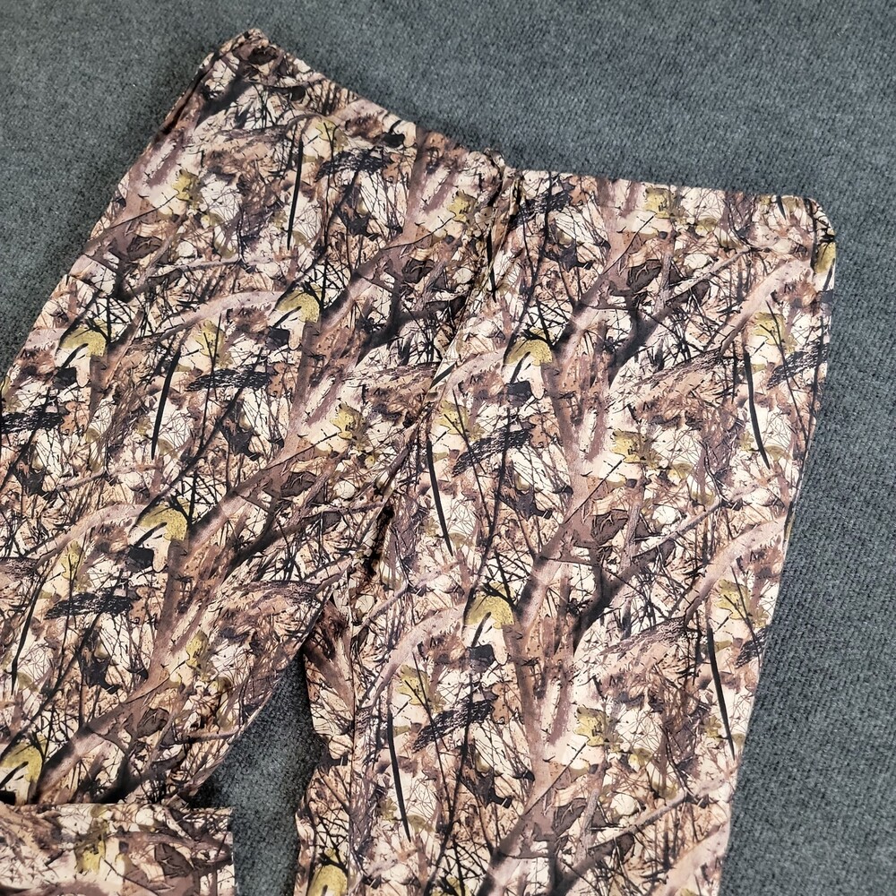Med Couture Woodland Camouflage Country Southern Scrub Pants Sz XL